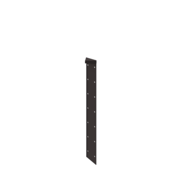 Terasest lillekast - Nurgatükk 180° - 70 cm - RAL7016 matt (antratsiithall)