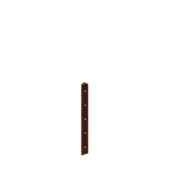 Corten terasest lillekast - Nurgatükk 45° - 50 cm