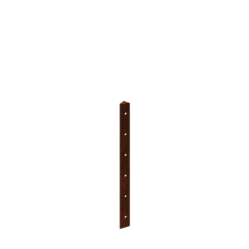 Corten terasest lillekast - Nurgatükk 45° - 60 cm