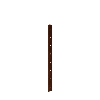 Corten terasest lillekast - Nurgatükk 45° - 80 cm