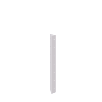 Terasest lillekast - Nurgatükk 90° - 70 cm - RAL9010 matt (valge)