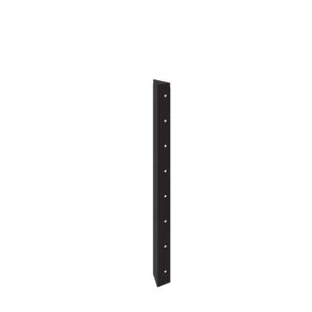 Terasest lillekast - Nurgatükk 90° - 80 cm - RAL7016 matt (antratsiithall)