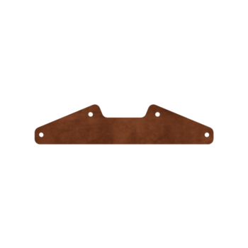 Corten terasest lillekast - Ühendusplaat - 135°