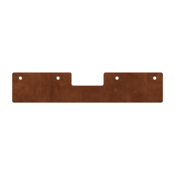 Corten terasest lillekast - Ühendusplaat - 180°