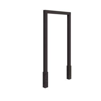 Terasest pergola - Sirge - 150 x 230 cm - Muu RAL värv - Betoonvundamendiga