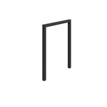Terasest pergola - Sirge - 200 x 230 cm - RAL7016 matt (antratsiithall) - Ilma betoonvundament