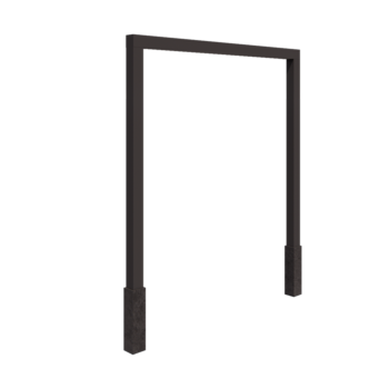 Terasest pergola - Sirge - 250 x 230 cm - Muu RAL värv - Betoonvundamendiga