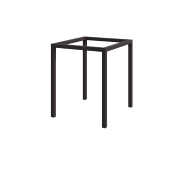 Terasest pergola - Ruut - 224 x 200 x 230 cm - RAL7016 matt (antratsiithall) - Ilma betoonvundament