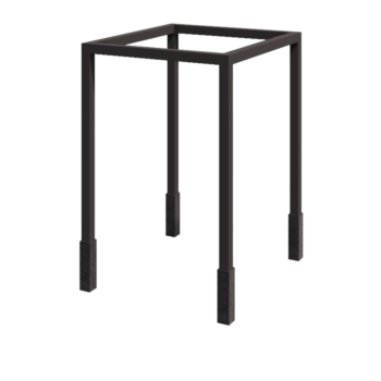 Terasest pergola - Ruut - 224 x 200 x 230 cm - Muu RAL värv - Betoonvundamendiga