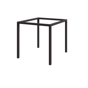 Terasest pergola - Ruut - 274 x 250 x 230 cm - RAL7016 matt (antratsiithall) - Ilma betoonvundament