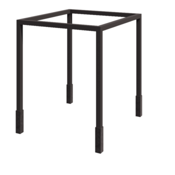 Terasest pergola - Ruut - 274 x 250 x 230 cm - Muu RAL värv - Betoonvundamendiga