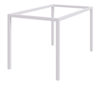 Terasest pergola - Ristkülik - 424 x 250 x 230 cm - RAL9010 matt (valge) - Ilma betoonvundament