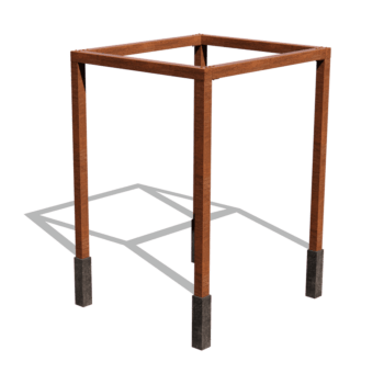 Corteni terasest pergola süsteem ruut 224 x 200 cm