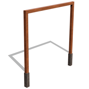 Corteni terasest pergola sirge 300 cm