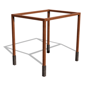 Corteni terasest pergola süsteem ruut 324 x 250 cm