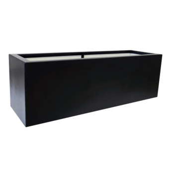 klaaskiudne lillekast - Ristkülikukujuline - 100 x 40 x 80 cm - Põhjaga