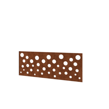Corten terasest aed H - Paneel B - 120 x 47,5 cm
