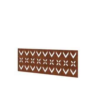 Corten terasest aed H - Paneel V - 120 x 47,5 cm