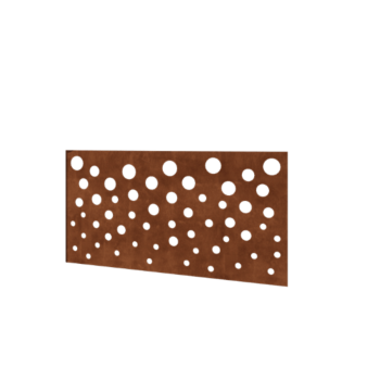 Corten terasest aed H - Paneel B - 120 x 63,3 cm