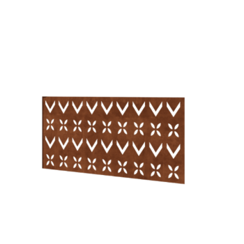Corten terasest aed H - Paneel V - 120 x 63,3 cm