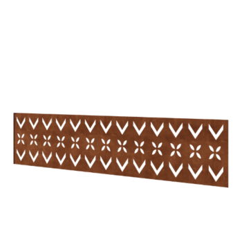 Corten terasest aed H - Paneel V - 180 x 47,5 cm