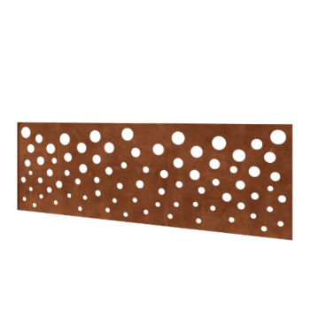 Corten terasest aed H - Paneel B - 180 x 63,3 cm