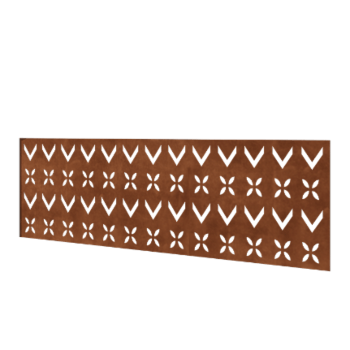 Corten terasest aed H - Paneel V - 180 x 63,3 cm