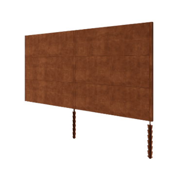 Corten terasest aed H3 - Täiskomplekt - 372 x 6 x 190 cm