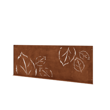 Corten terasest dekoratiivne piirdeaed N - Paneel - 149 x 3 x 60 cm