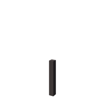 Terasest aiapost - 12 x 12 x 80 cm - RAL7016 matt (antratsiithall)