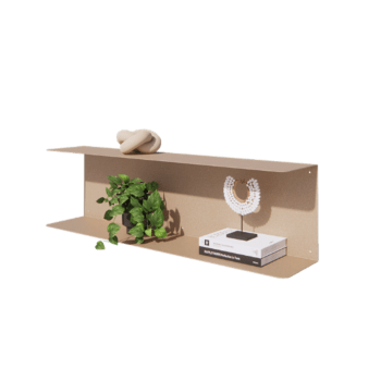 Terasest seiniriiul - C-kuju - 100 x 20 x 28 cm - Sand look