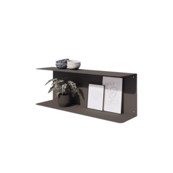 Terasest seiniriiul - C-kuju - 80 x 20 x 28 cm - RAL7016 matt (antratsiithall)