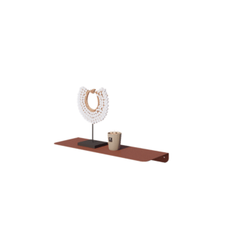 Terasest seiniriiul - L-kuju - 60 x 20 x 5 cm - Corten look