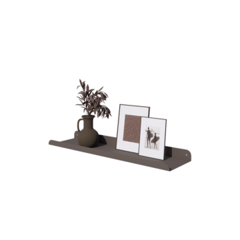 Terasest seiniriiul - U-kuju - 80 x 20 x 5 cm - RAL7016 matt (antratsiithall)