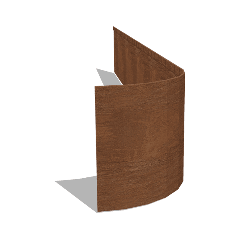 Corteni terasest muruääris tasandatud FLEX 35 cm (pikkus 240 cm)