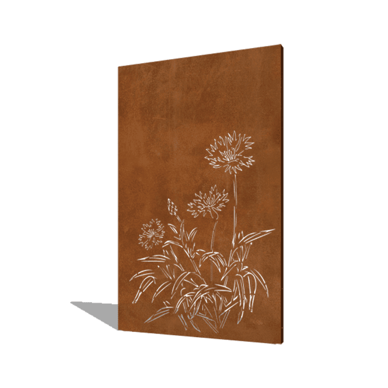 Corteni terasest aia paneel rukkilill 120 x 6 x 190 cm