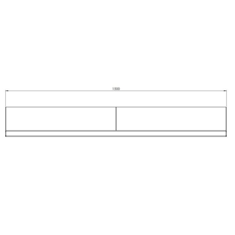 Corteni terasest tugisein sirge 150 cm (kõrgus 40 cm)