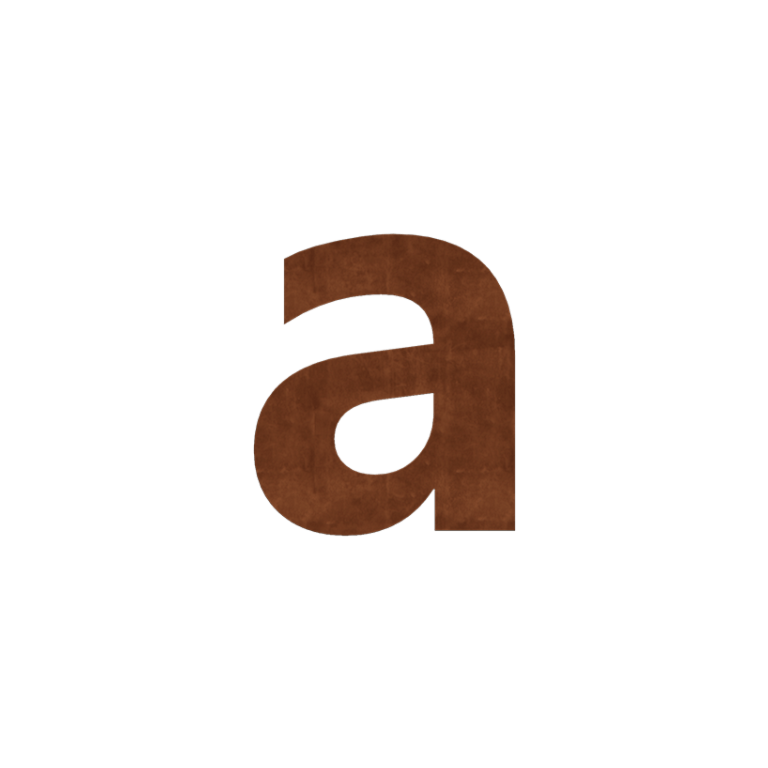 majanumber Corten teras (plaat) a - 10 cm