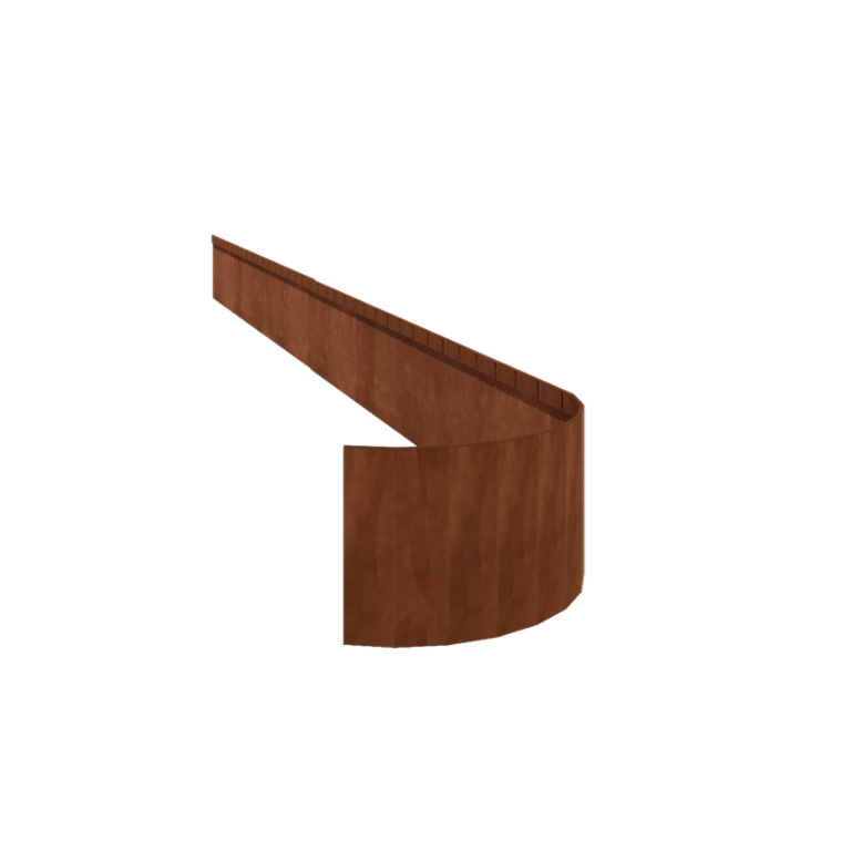 Corteni terasest muruääris tasandatud FLEX 23 cm (pikkus 240 cm)