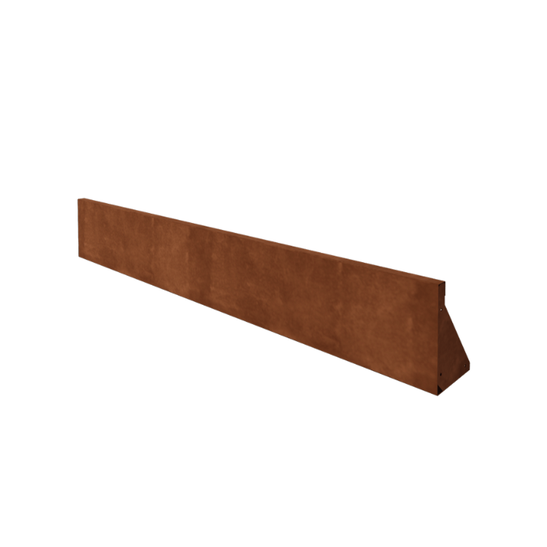 Corten terasest tugisein - Sirge - 200 x 30 cm