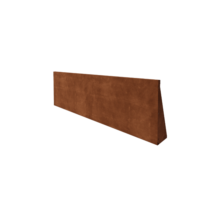 Corten terasest tugisein - Sirge - 200 x 60 cm