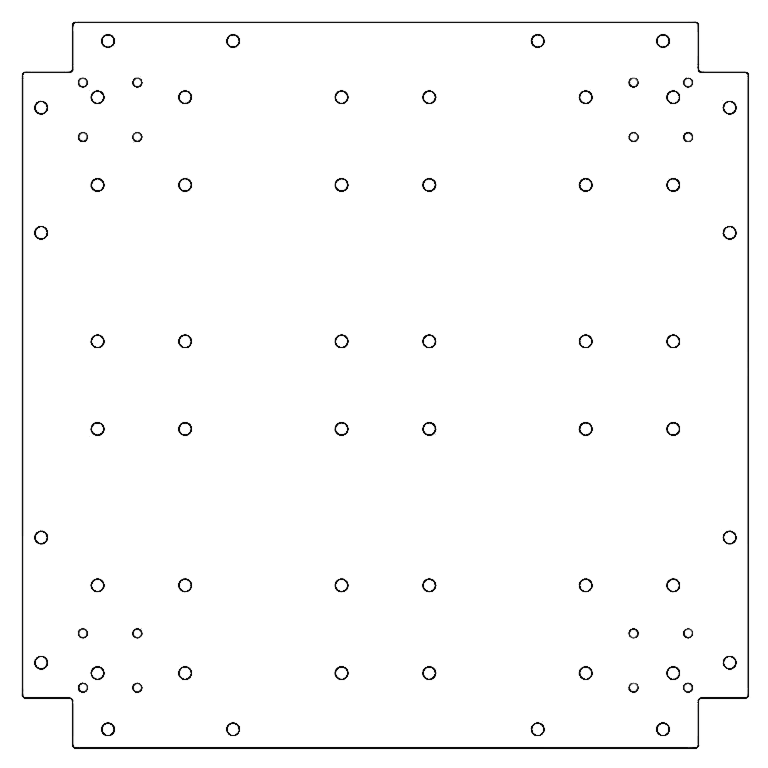 alusplaat Tsingitud teras 60 x 60 cm