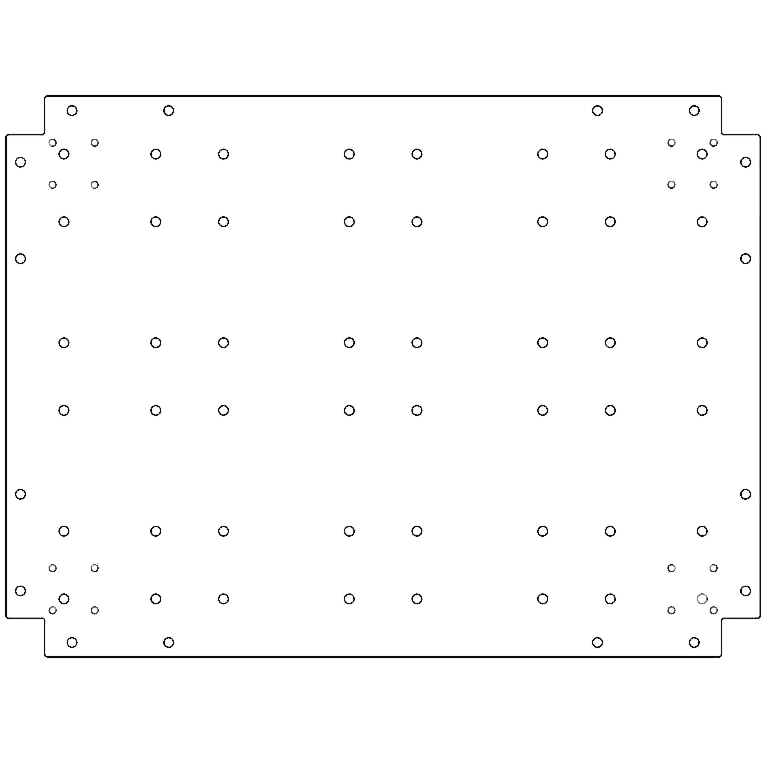 alusplaat Tsingitud teras 60 x 80 cm