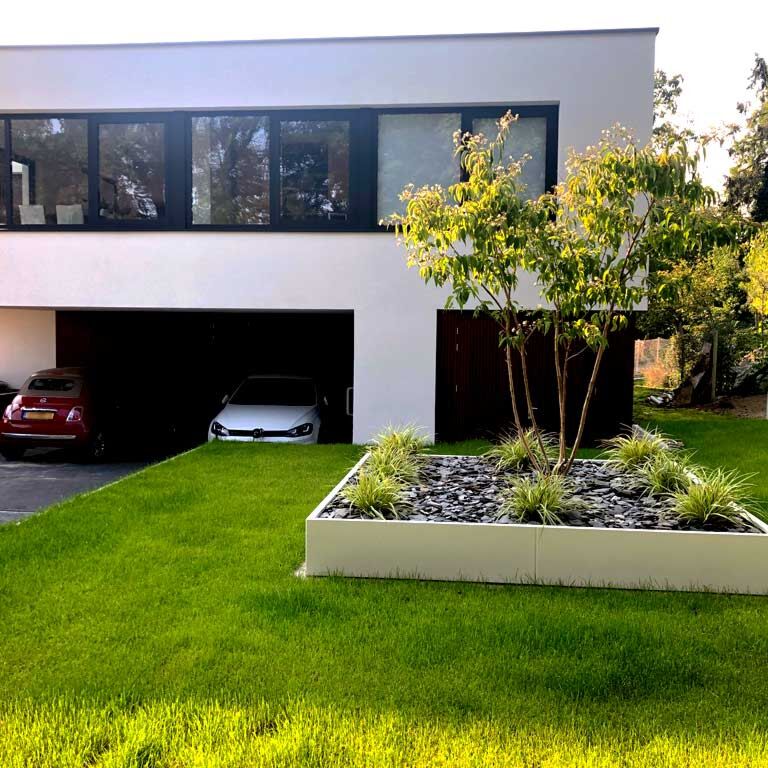 Pulbervärvitud terasest lillekast Miami xxl 300 x 300 cm
