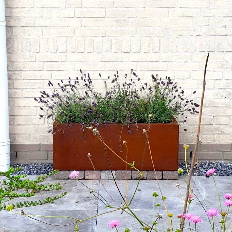 Corteni terasest lillekast Texas 30 x 80 cm