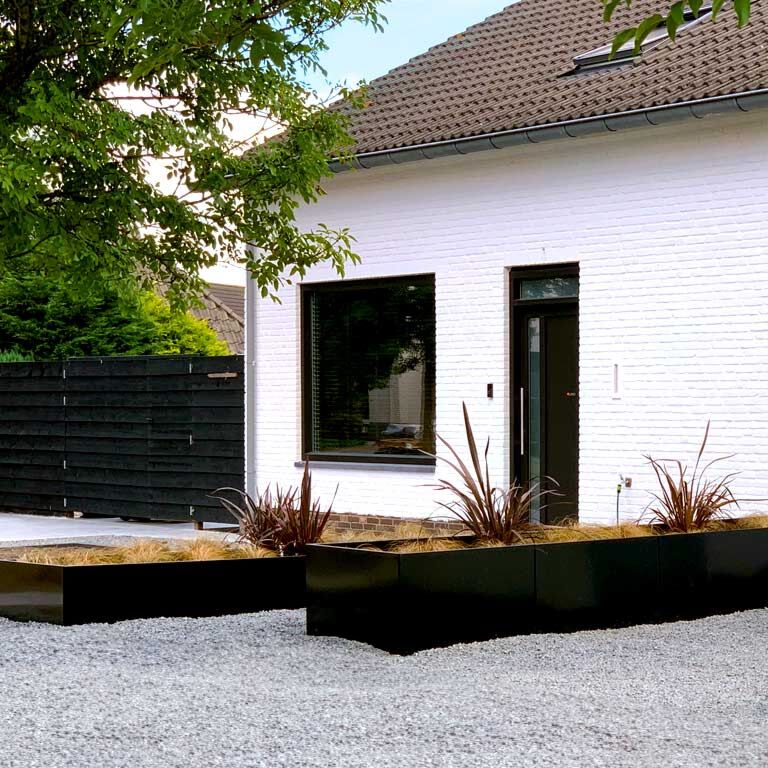 Pulbervärvitud terasest lillekast Texas xxl 360 x 100 cm