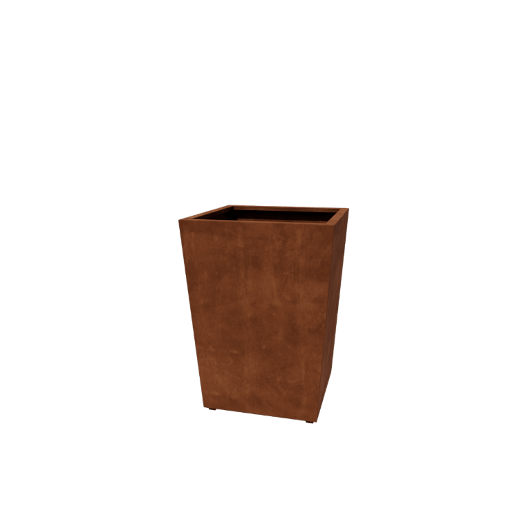 Keevitatud Corten-terasest lillekast Koonus 80 x 80 x 100 cm