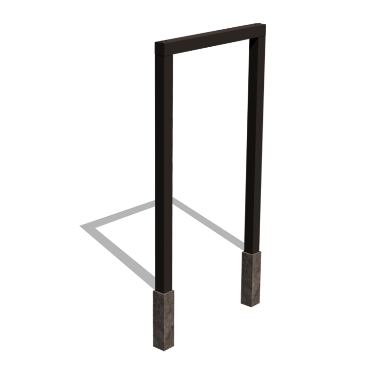Pulbervärvitud terasest pergola sirge 150 cm