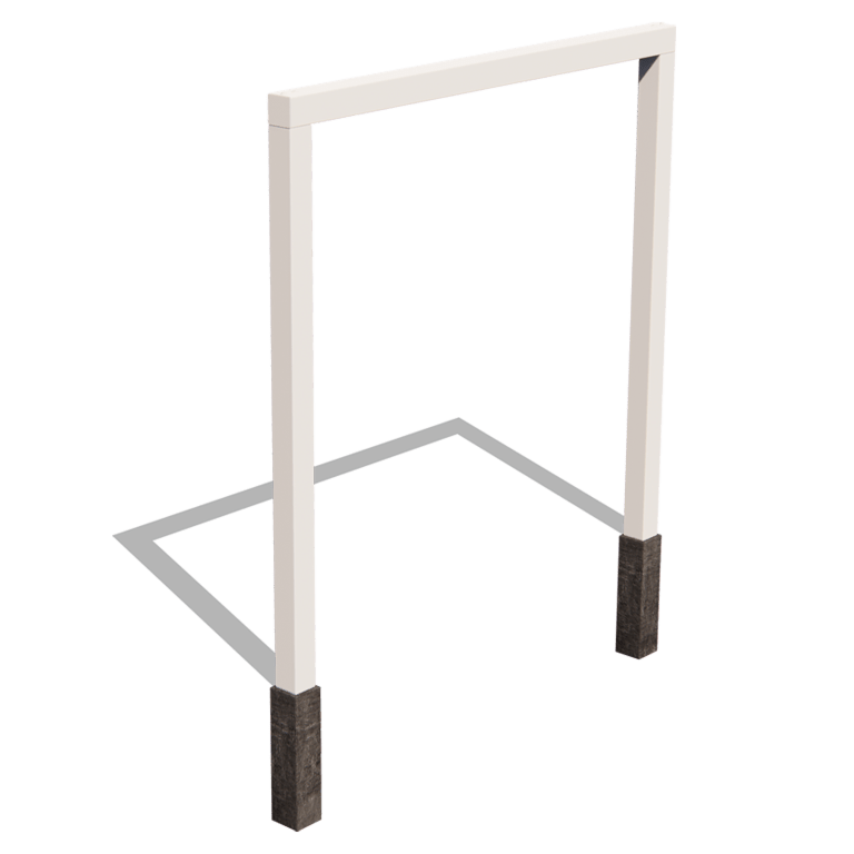 Pulbervärvitud terasest pergola sirge 250 cm