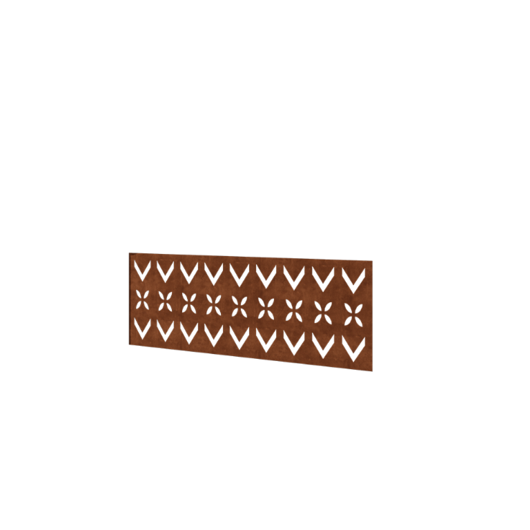 Corten terasest aed H - Paneel V - 120 x 47,5 cm